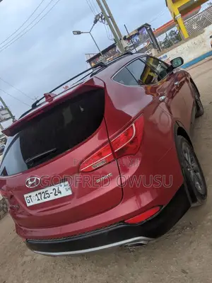 Hyundai Santa Fe 2014 Red