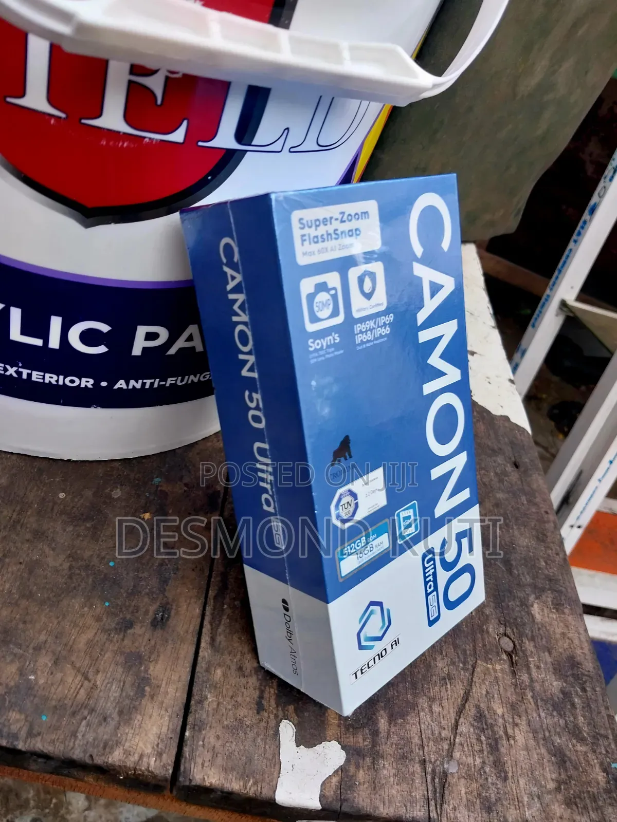 New Tecno Camon 50 Ultra 512 GB Gray