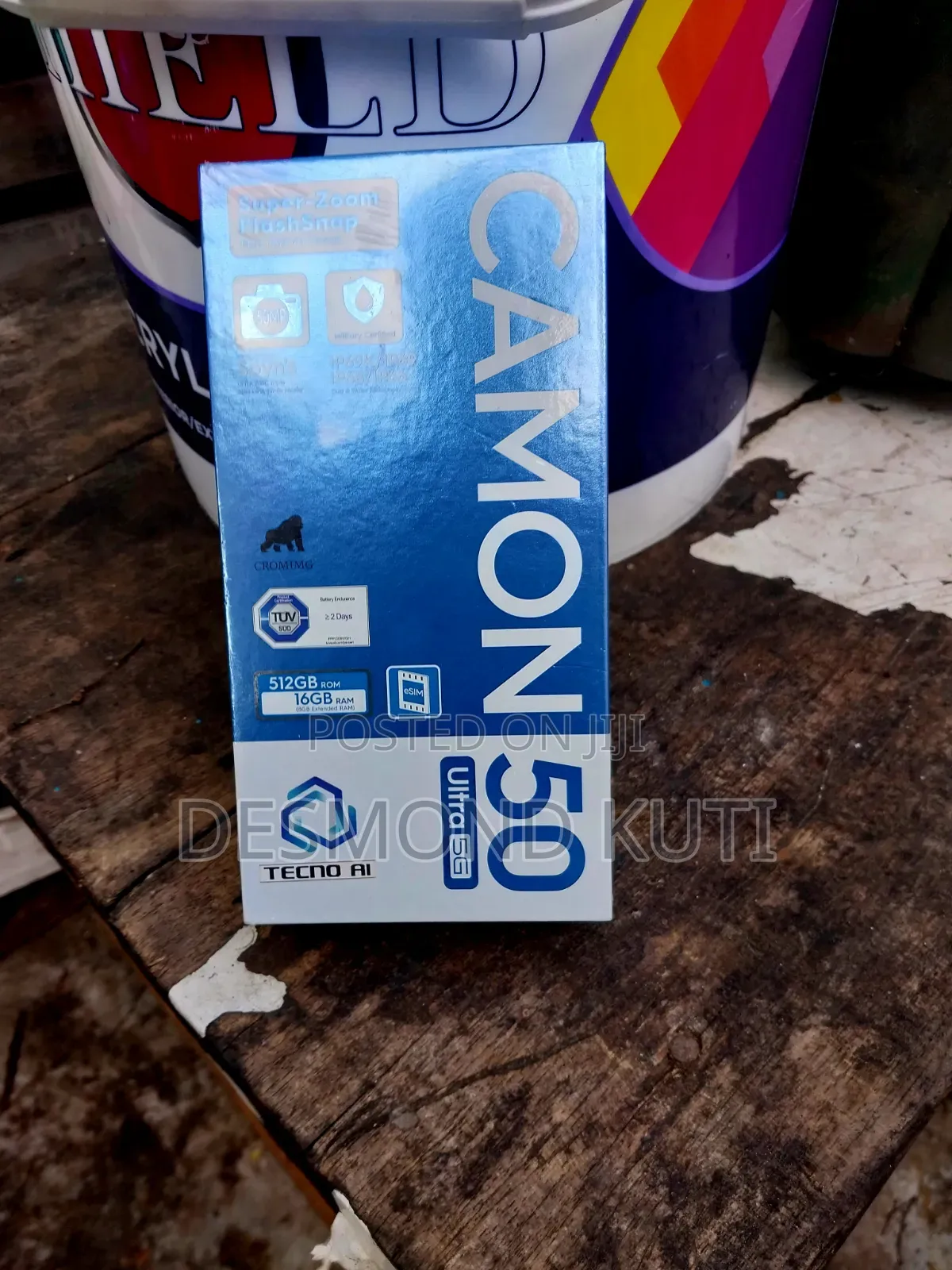New Tecno Camon 50 Ultra 512 GB Gray