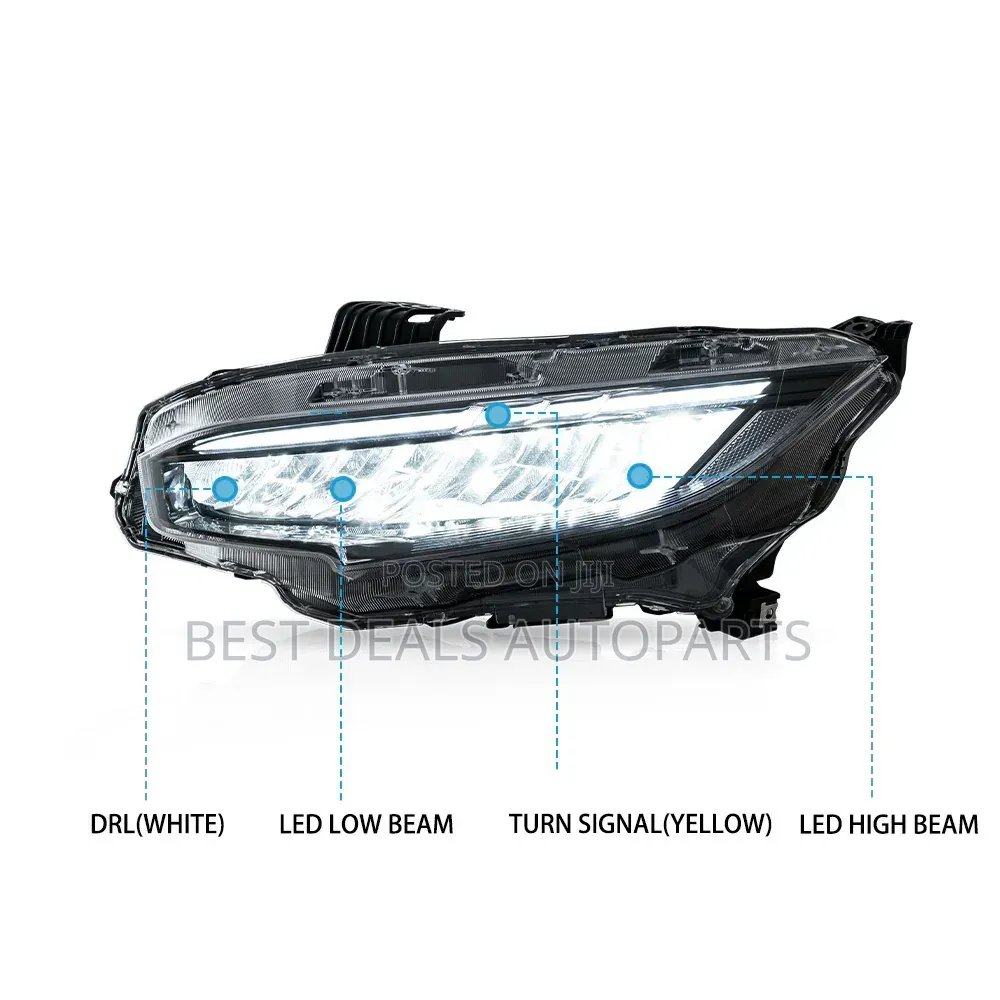Honda Civic 2016,2017,2018,2019,2020,2021 Headlight Sport Touring