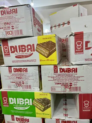 McBerry Dubai Chocolate Wafer (144 Pcs)