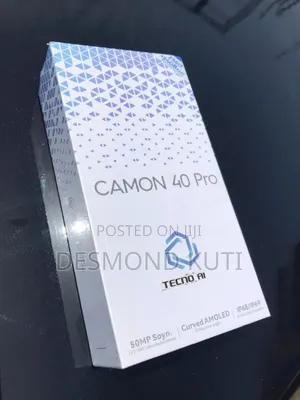 New Tecno Camon 40 Pro 5G 256 GB Gray