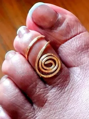Copper Toe Rings