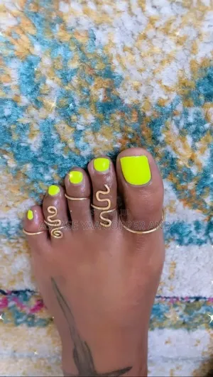 Copper Toe Rings