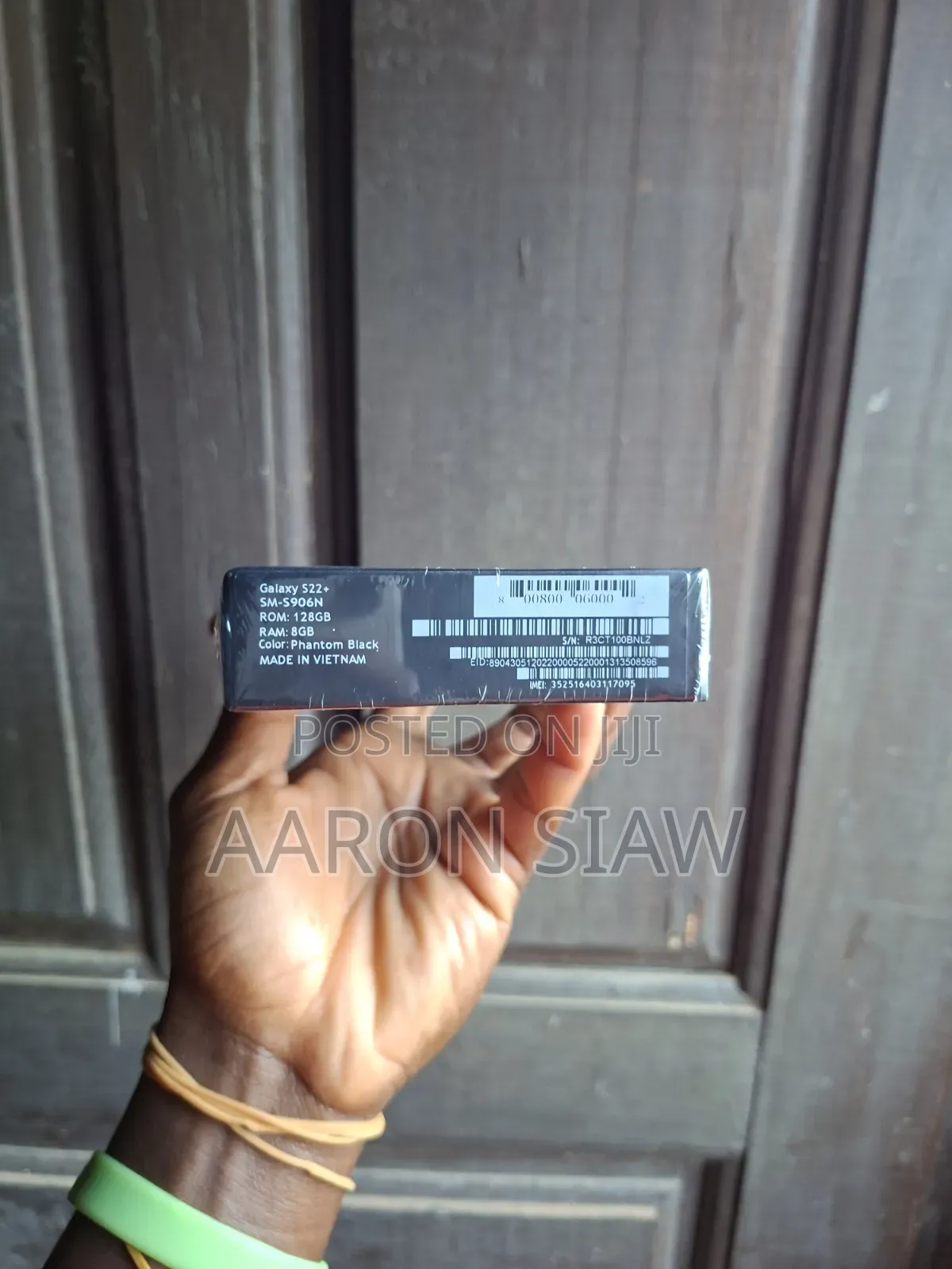 New Samsung Galaxy S22+ 5G 128 GB Black