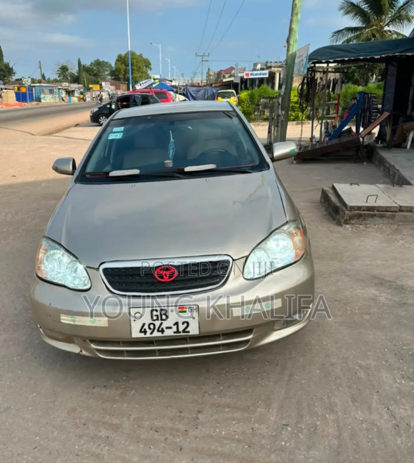 Toyota Corolla 2006 Gold