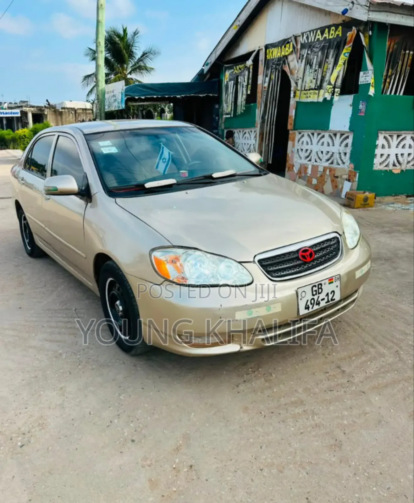 Toyota Corolla 2006 Gold