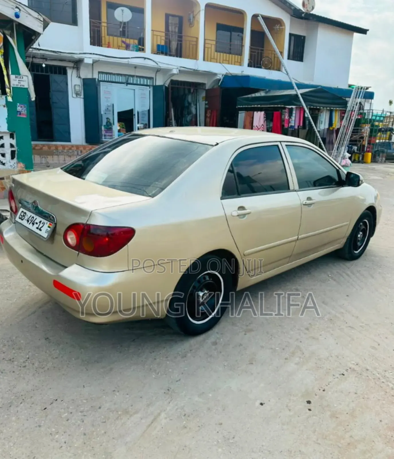 Toyota Corolla 2006 Gold
