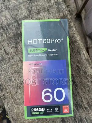 New Infinix Hot 60 Pro+ 256 GB