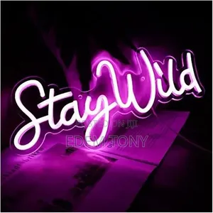 Stay Wild - Neon Sign for Wall Decor