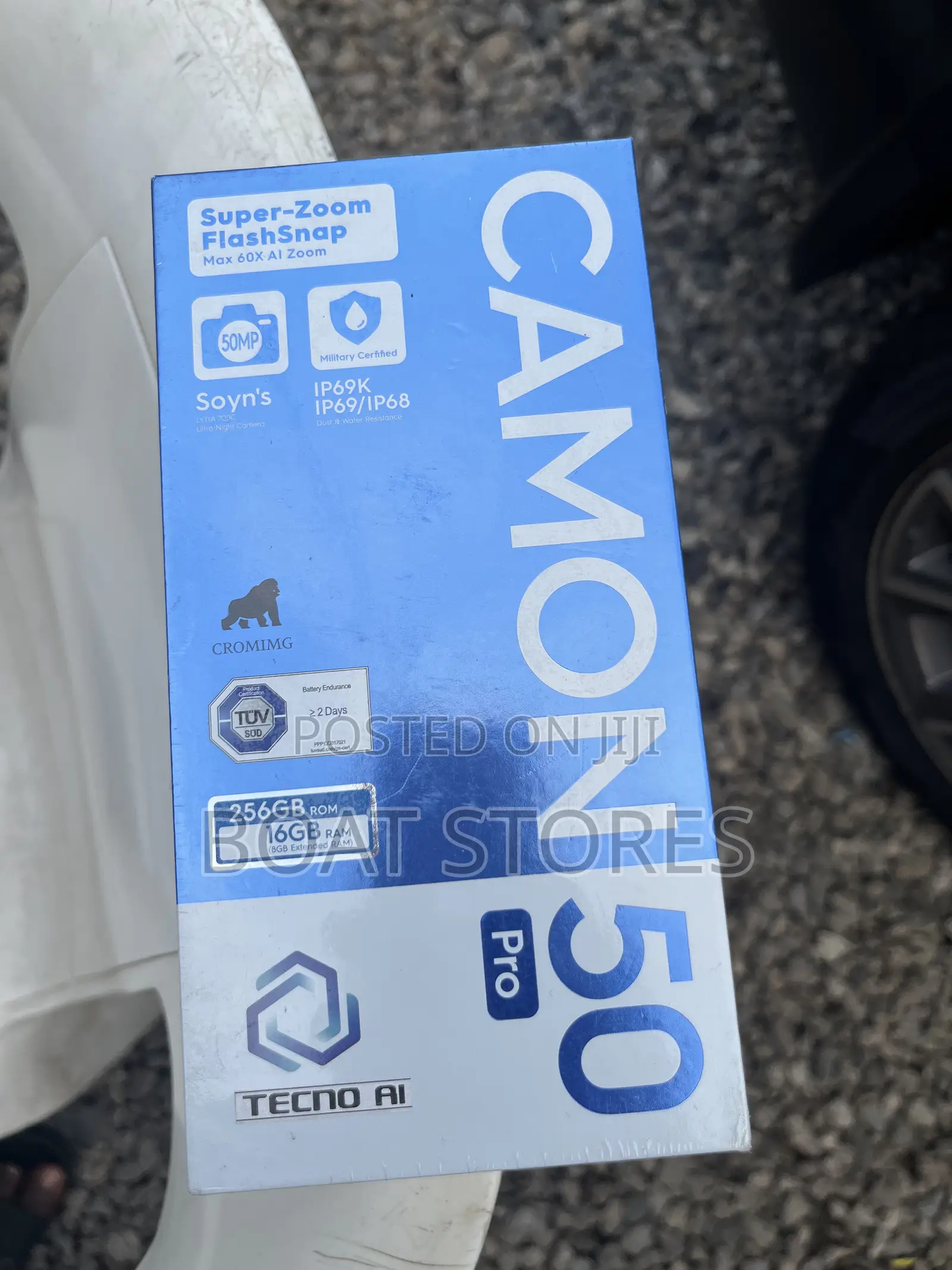New Tecno Camon 50 Pro 256 GB