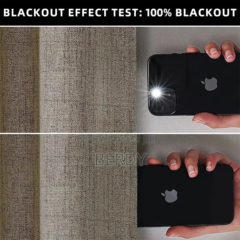 100% Blackout Curtains