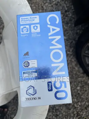 New Tecno Camon 50 Pro 256 GB
