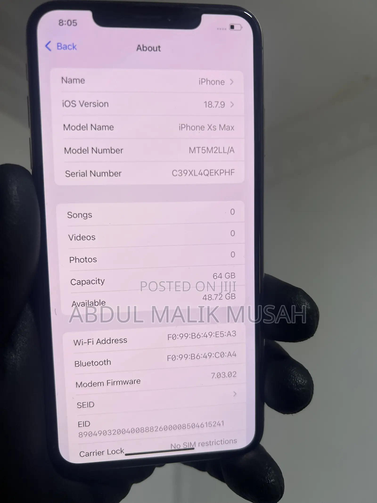 Apple iPhone XS Max 64 GB Gold