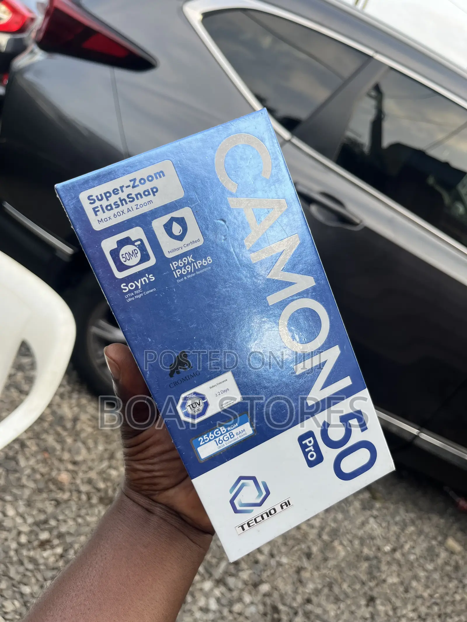 New Tecno Camon 50 Pro 256 GB