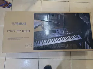 Yamaha PSR-E483 — 61-Key Touch-Sensitive Portable Keyboard