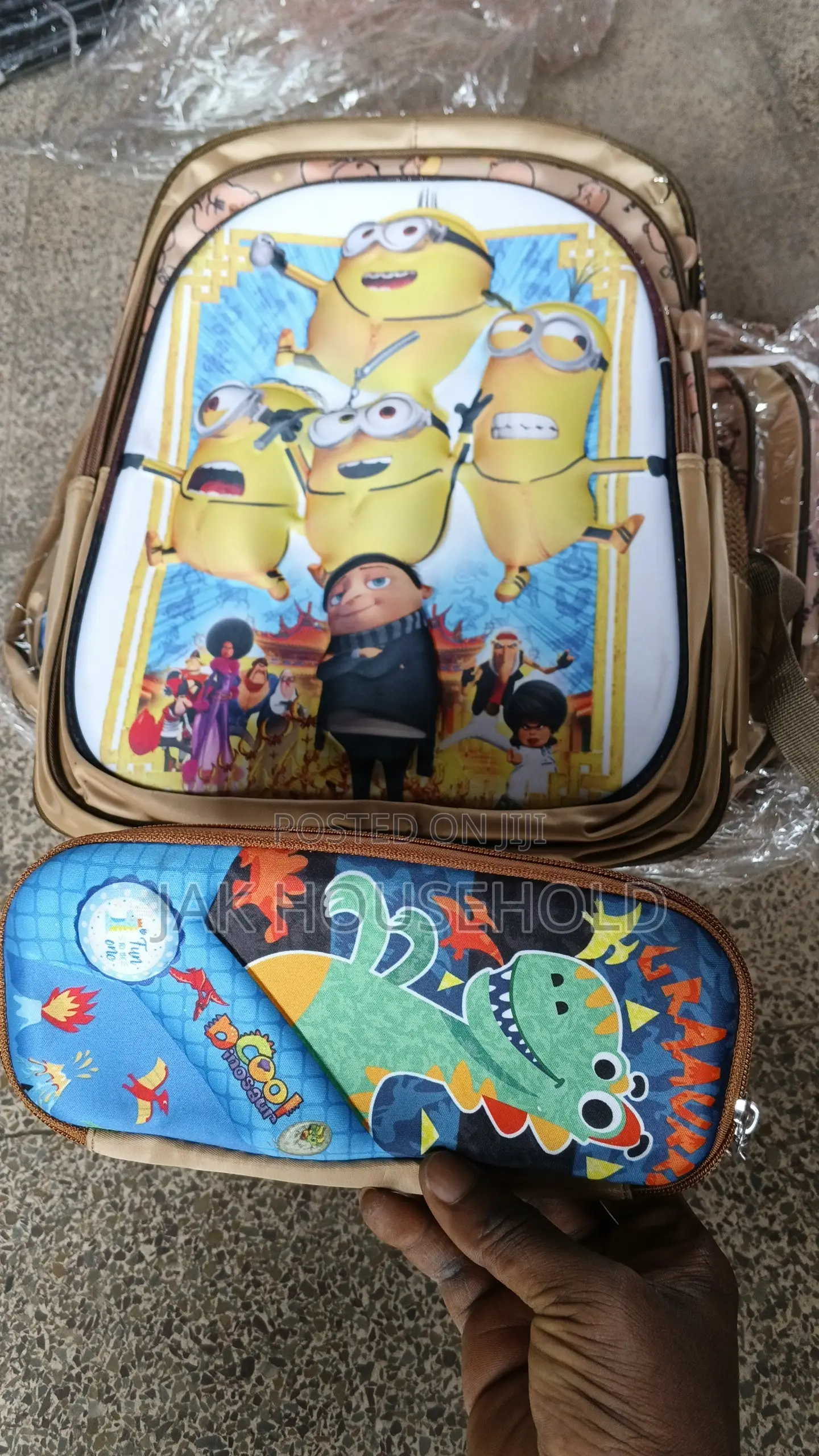 New School Bag for Children With Pencil Pack – Quality Backpack