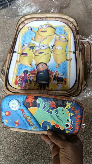 New School Bag for Children With Pencil Pack – Quality Backpack