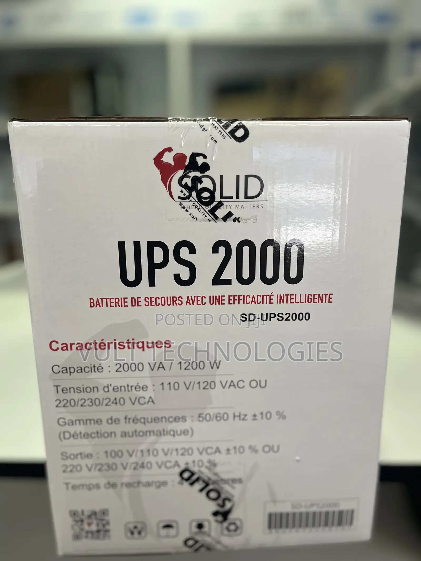 Solid 2000VA Backup UPS