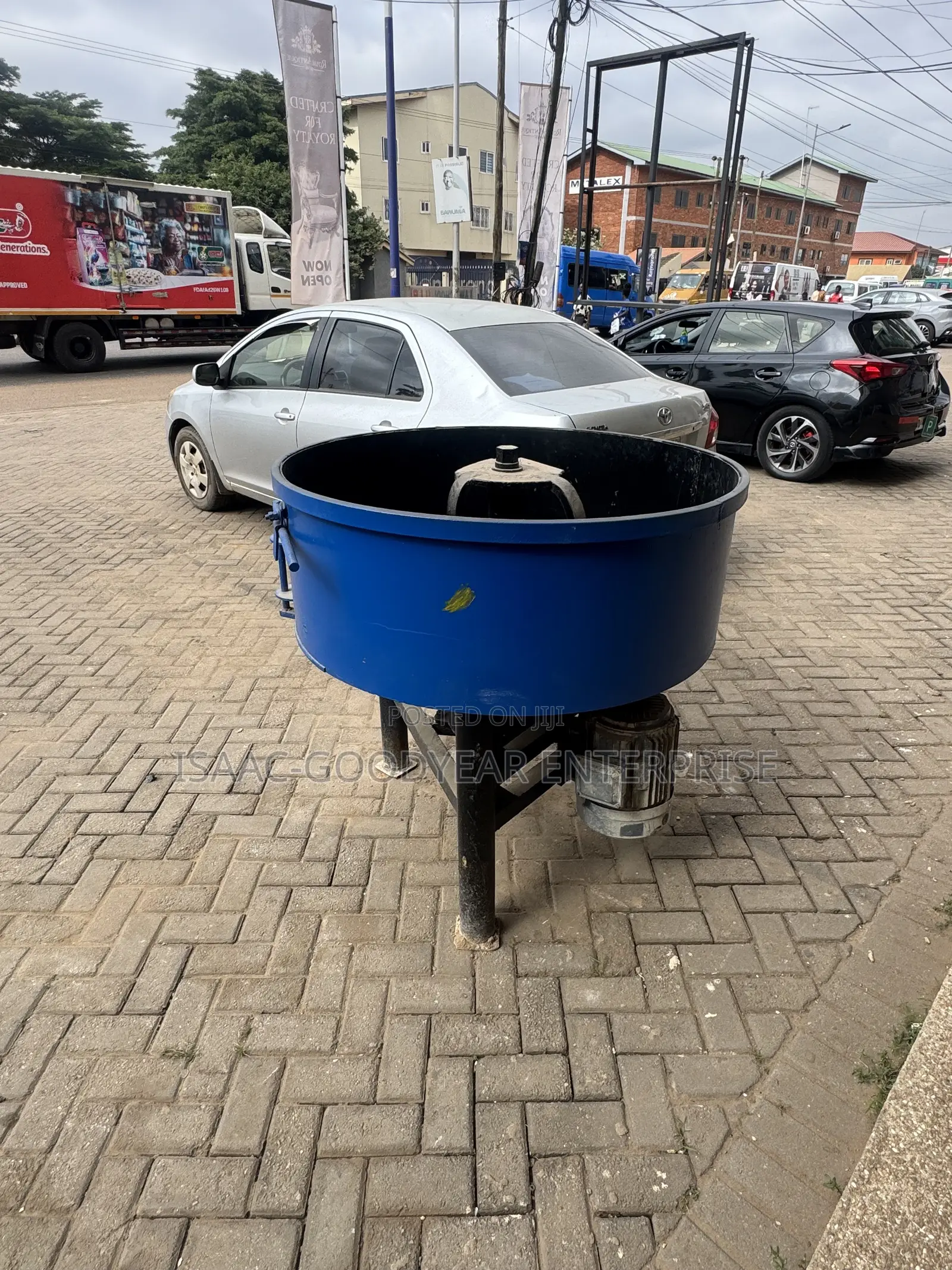 MIXER PAN for Brick Making