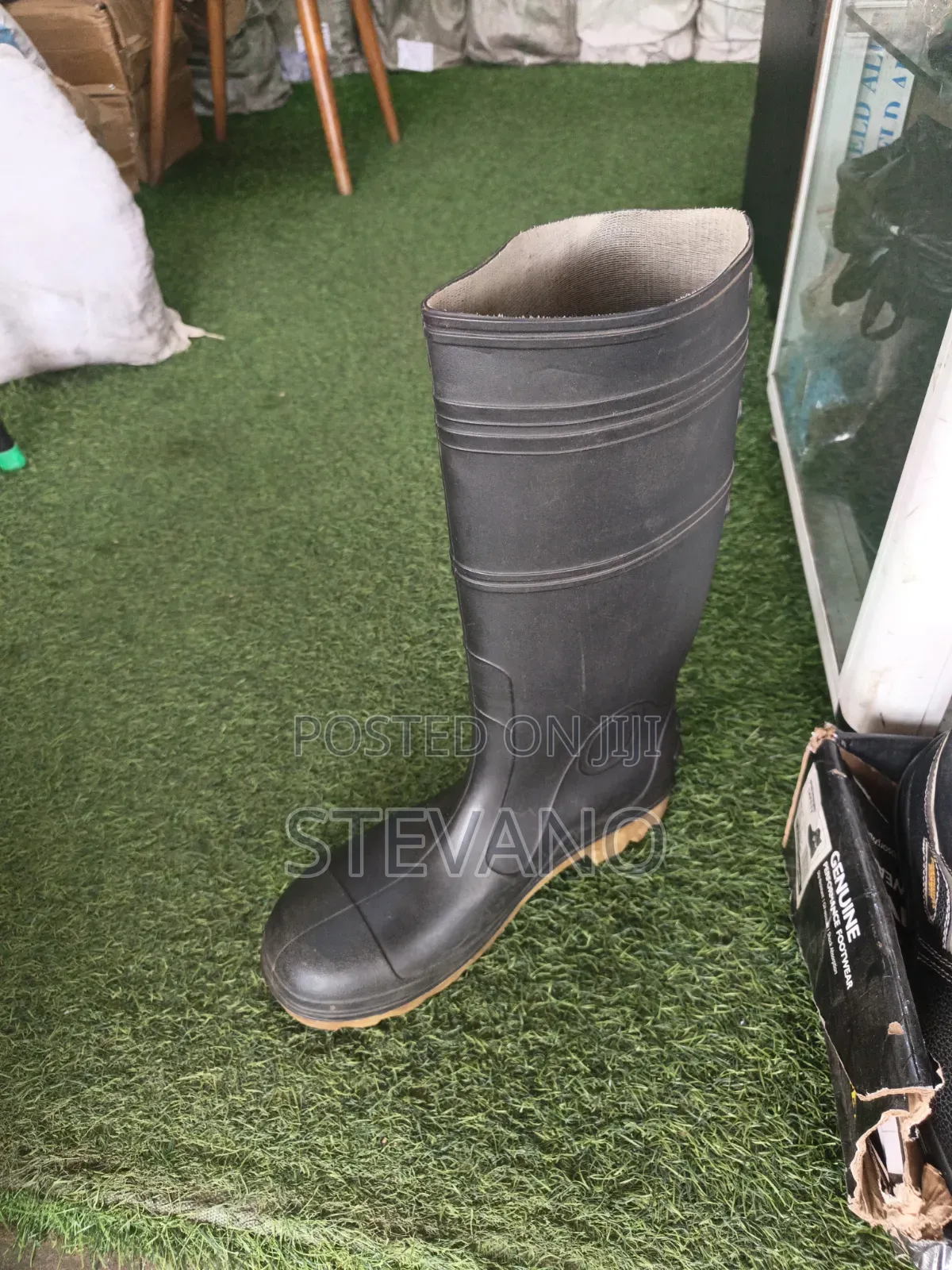 Steel Toe Wellington Boot