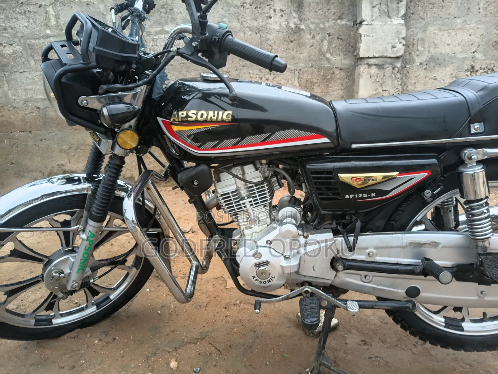 New Apsonic AP125 2026 Black