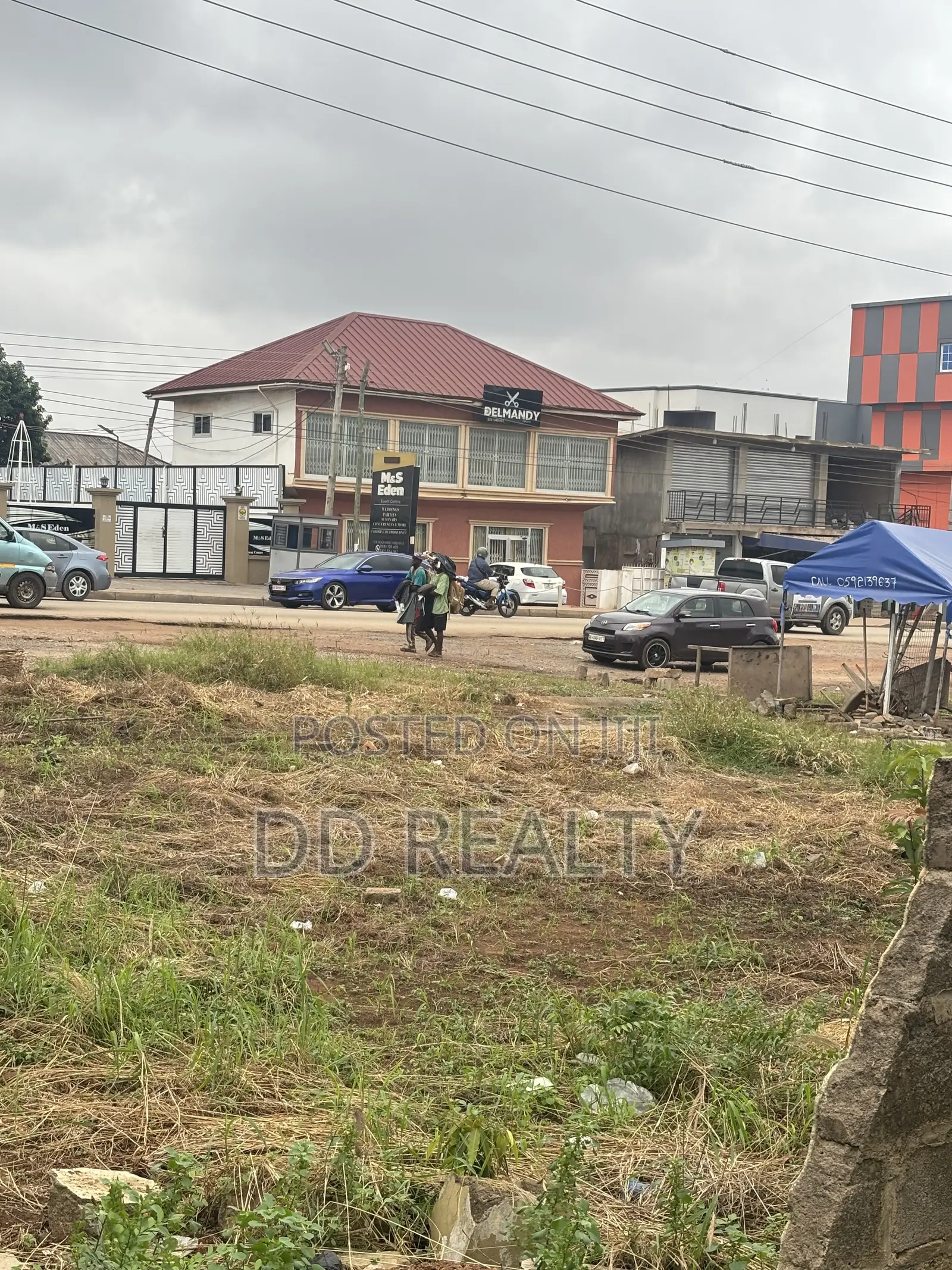 Titled Road Side Land for Sale at Haatso