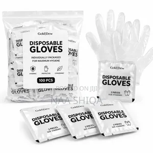 100pcs-Disposable Gloves- Individually Packaged