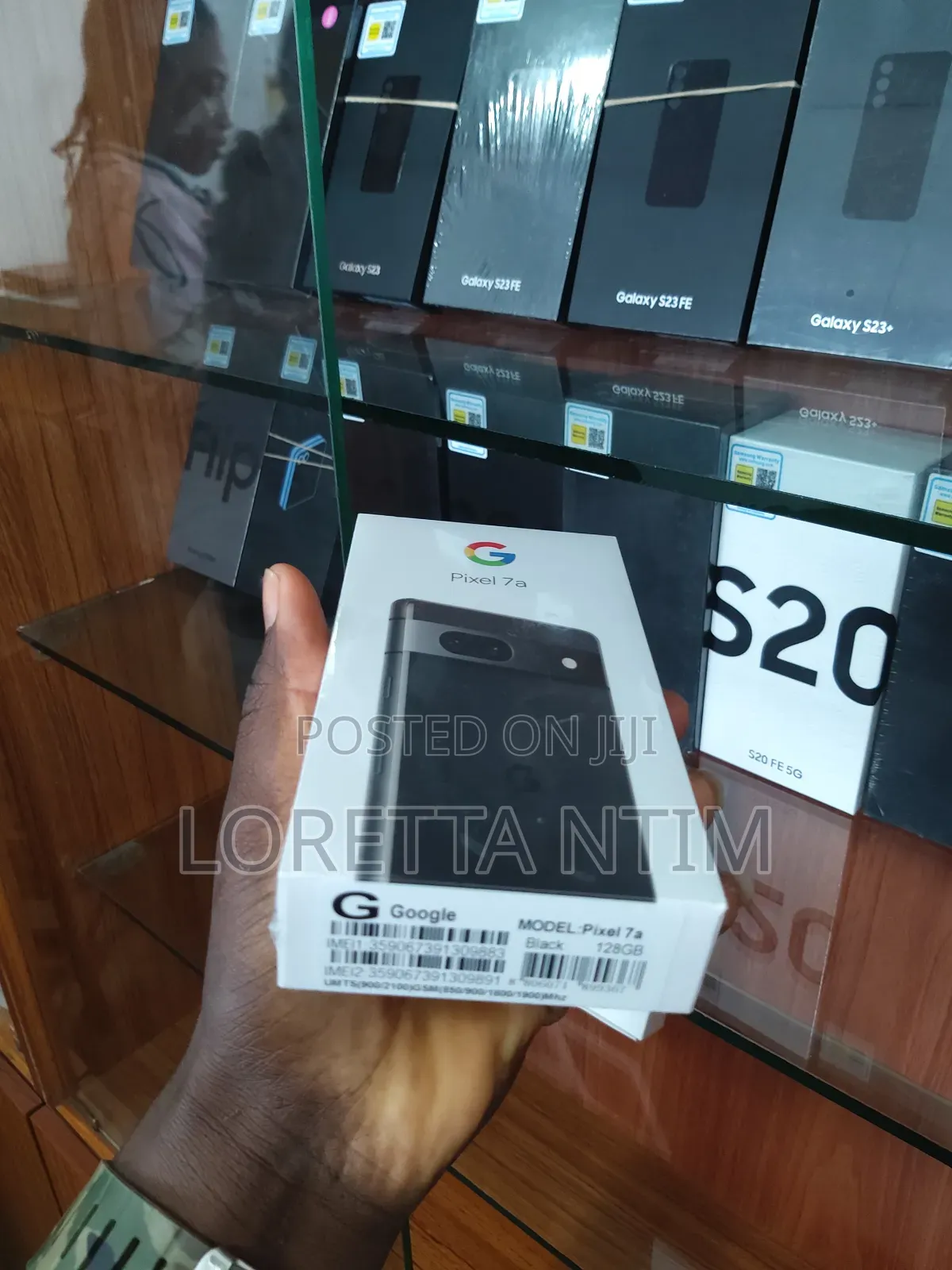 New Google Pixel 7a 128 GB Black