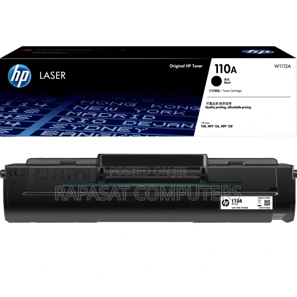 HP 110A (W1112A) Black Original Laser Toner