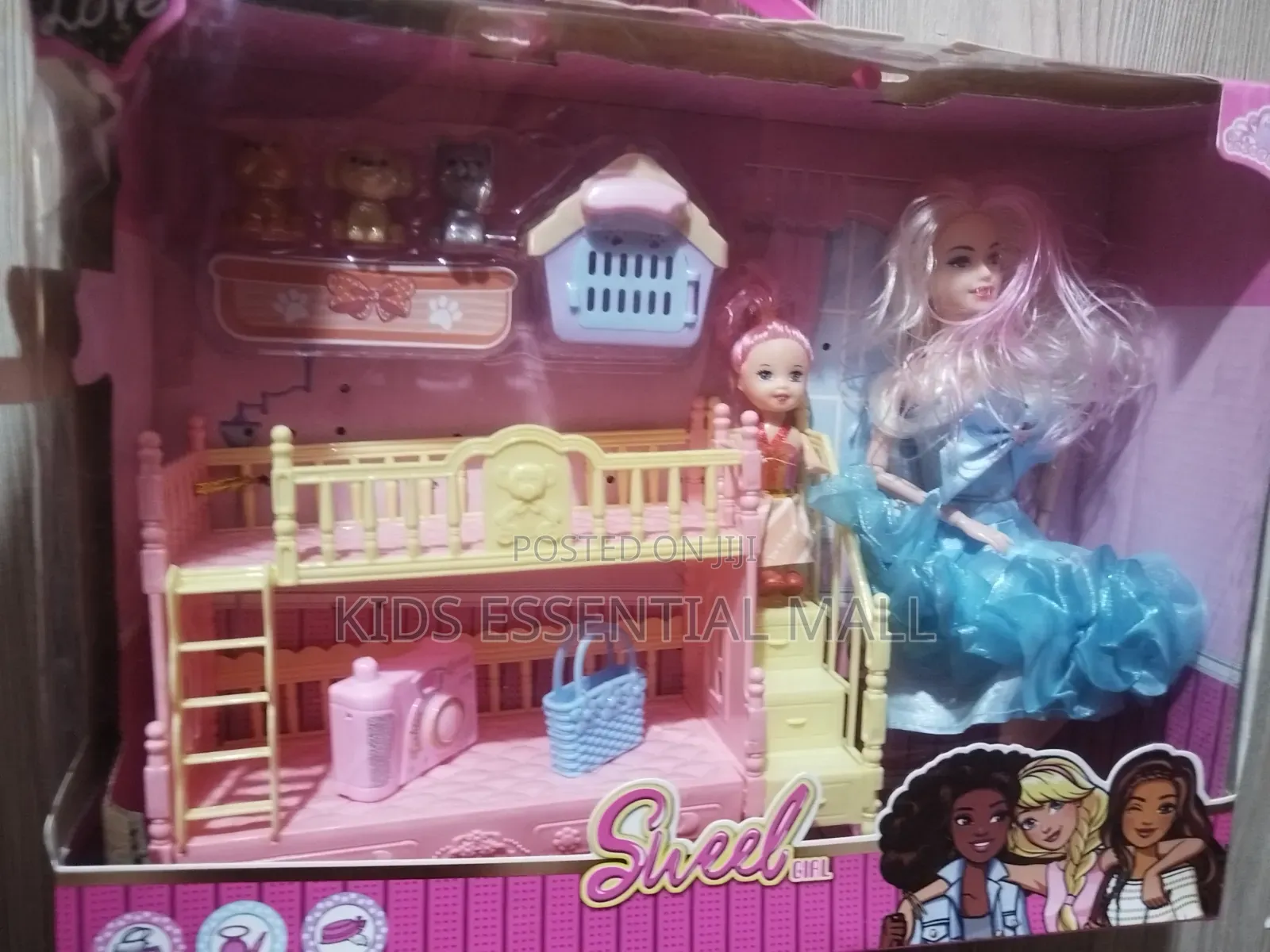 Baby Doll Bed Room Set for Kids