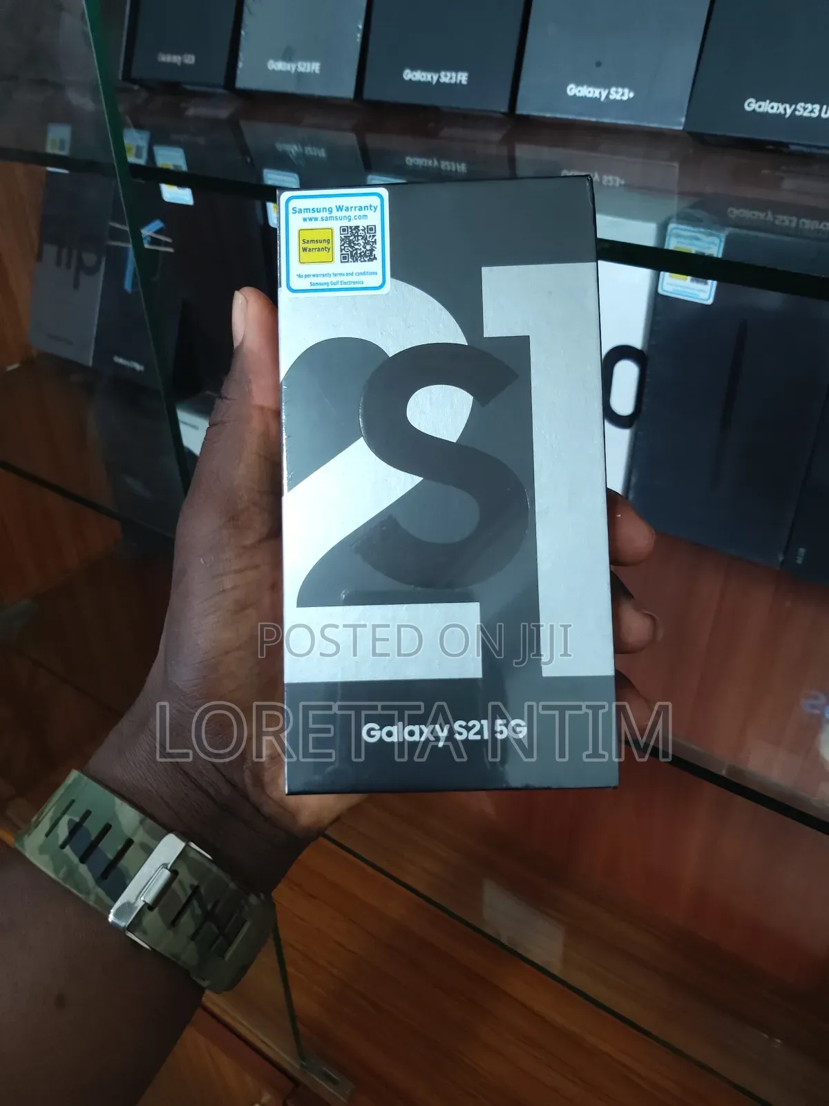New Samsung Galaxy S21 5G 256 GB Black