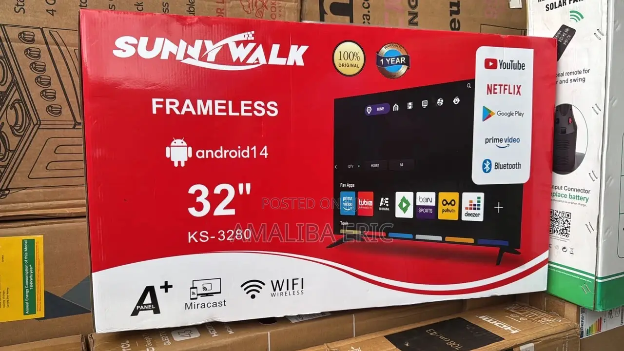Brand New Sunny Walk 32inches Smart TV
