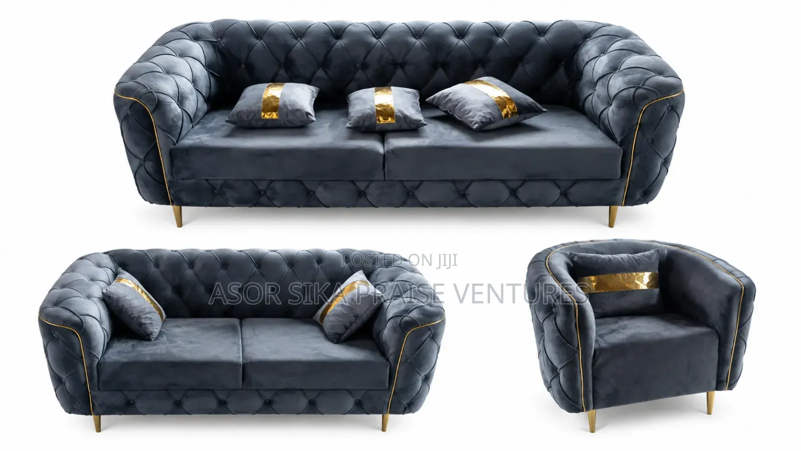 Royal Room Sofa 3,2, and Single 2