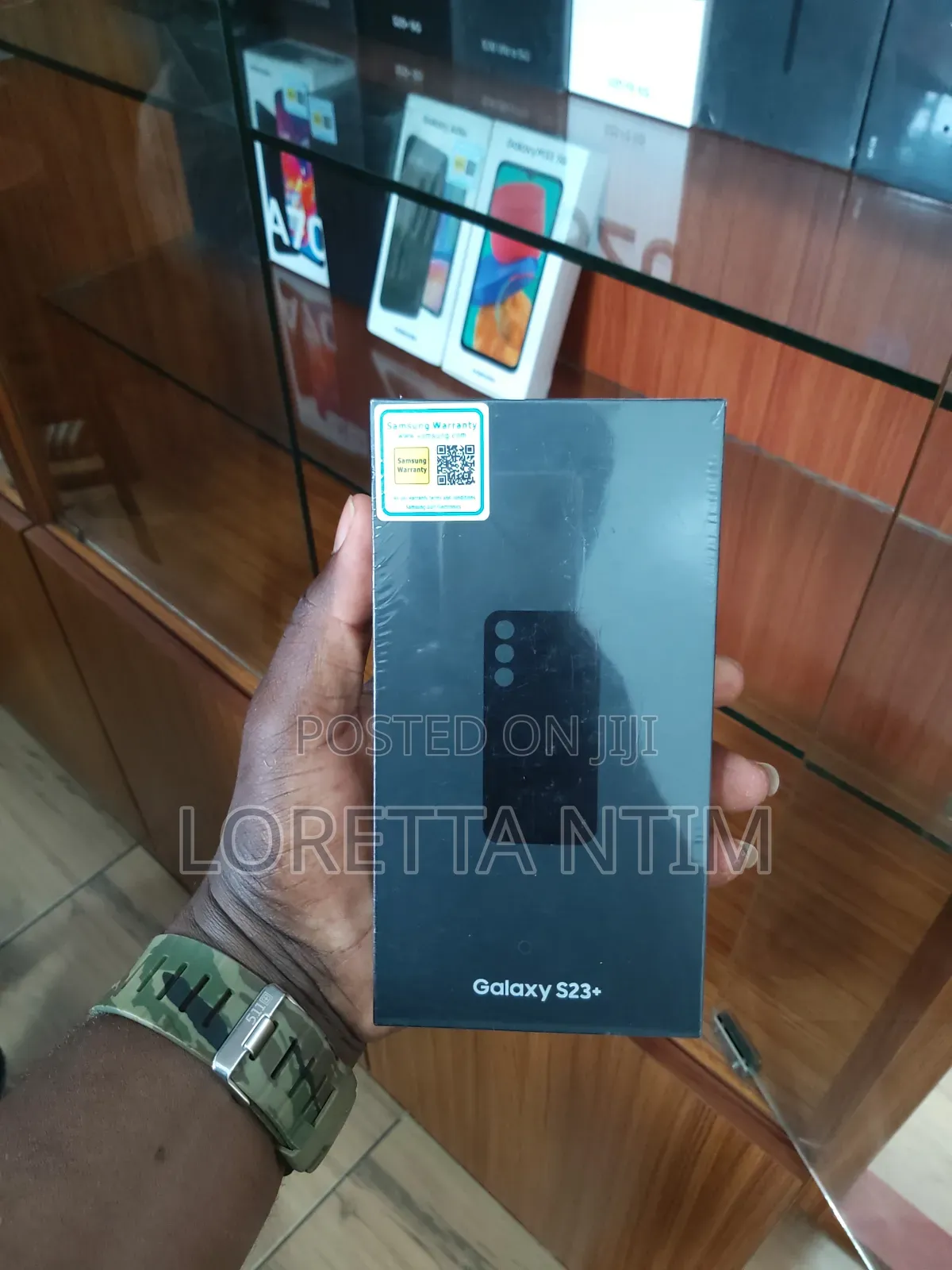 New Samsung Galaxy S23+ 256 GB Black