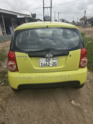Kia Morning 2010 Yellow