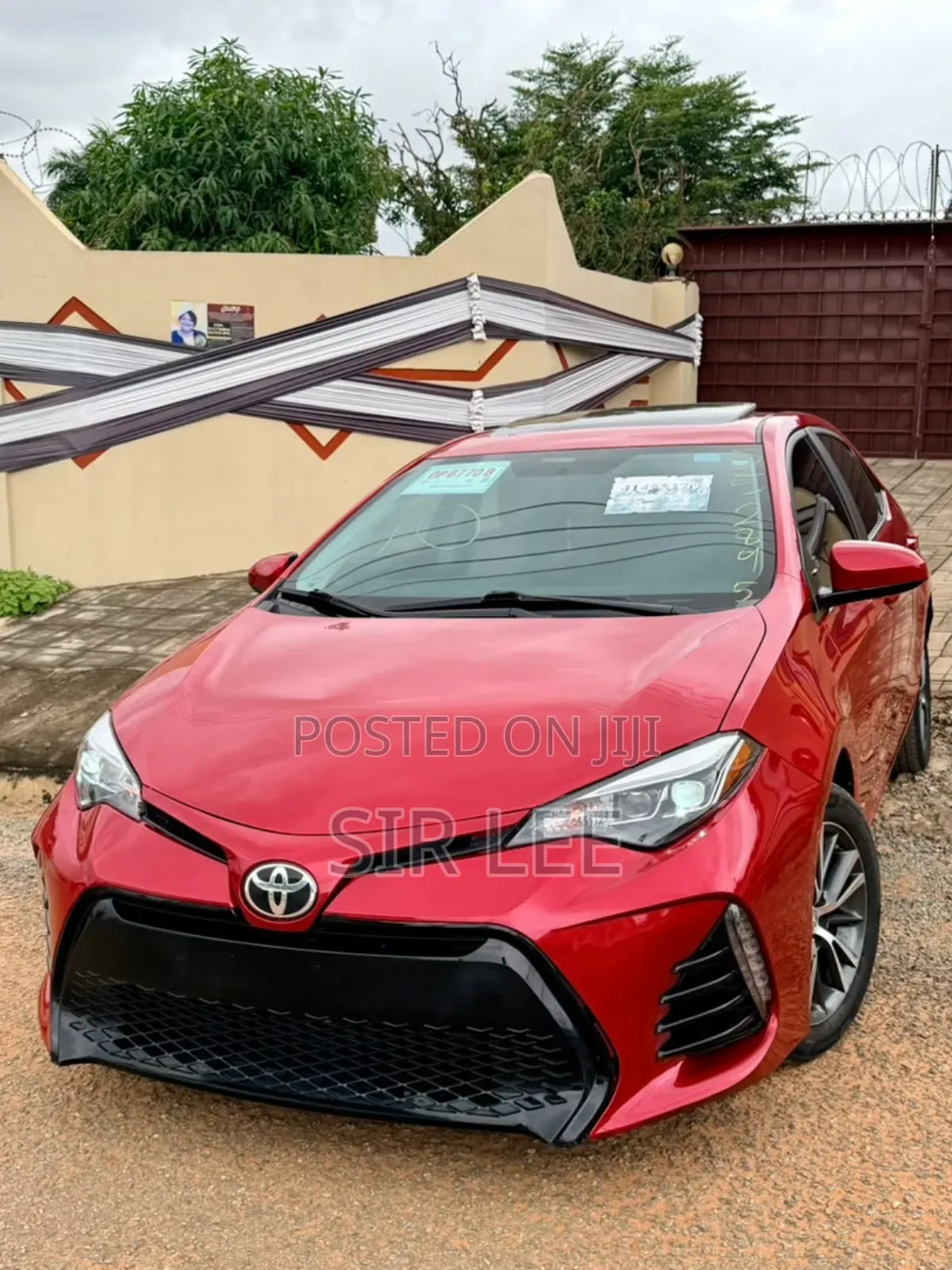 Toyota Corolla 2016 Burgundy