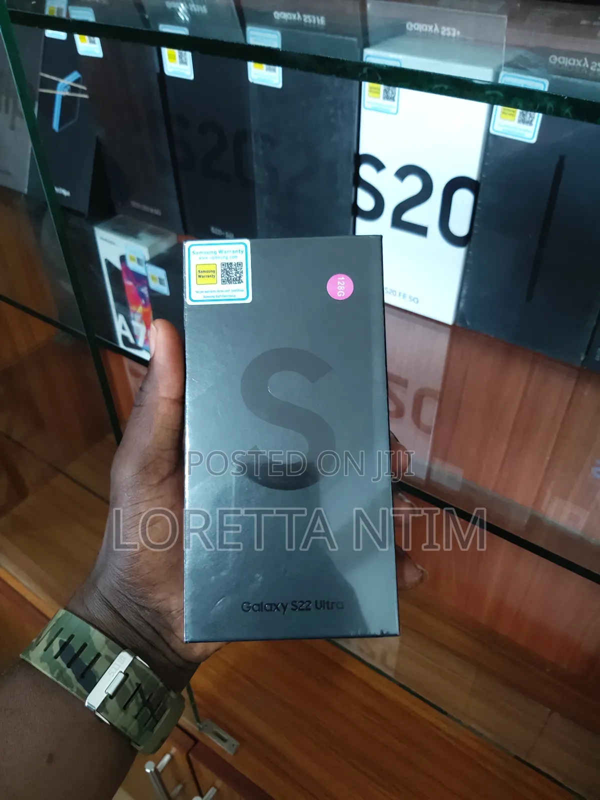 New Samsung Galaxy S22 Ultra 5G 128 GB Black