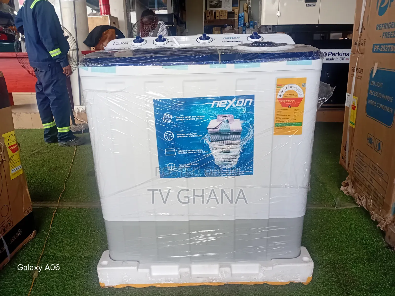 Nexon 12KG Heavy-Duty Washing Machine – Built for Bigger Loads12kg