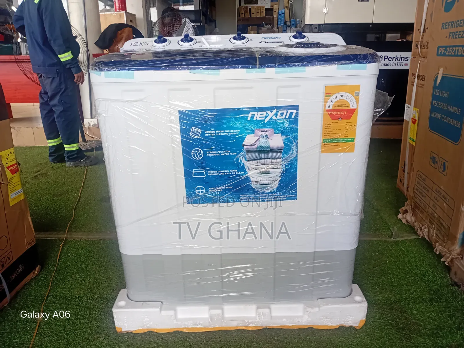 Nexon 12KG Heavy-Duty Washing Machine – Built for Bigger Loads12kg