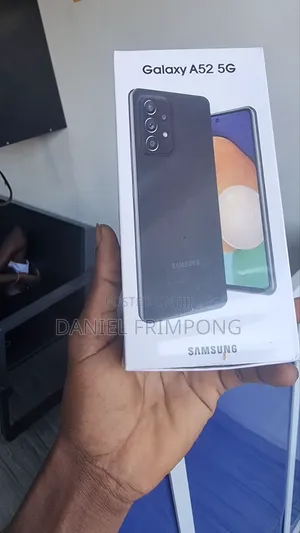 New Samsung Galaxy A52 128 GB Black