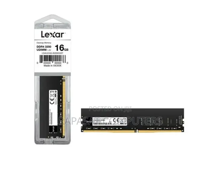 Lexar 16Gb DDR4 3200MHz Desktop RAM