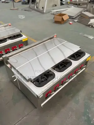 6 Burner Stove/ Commercial Burner With Stand