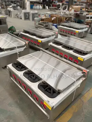 6 Burner Stove/ Commercial Burner With Stand