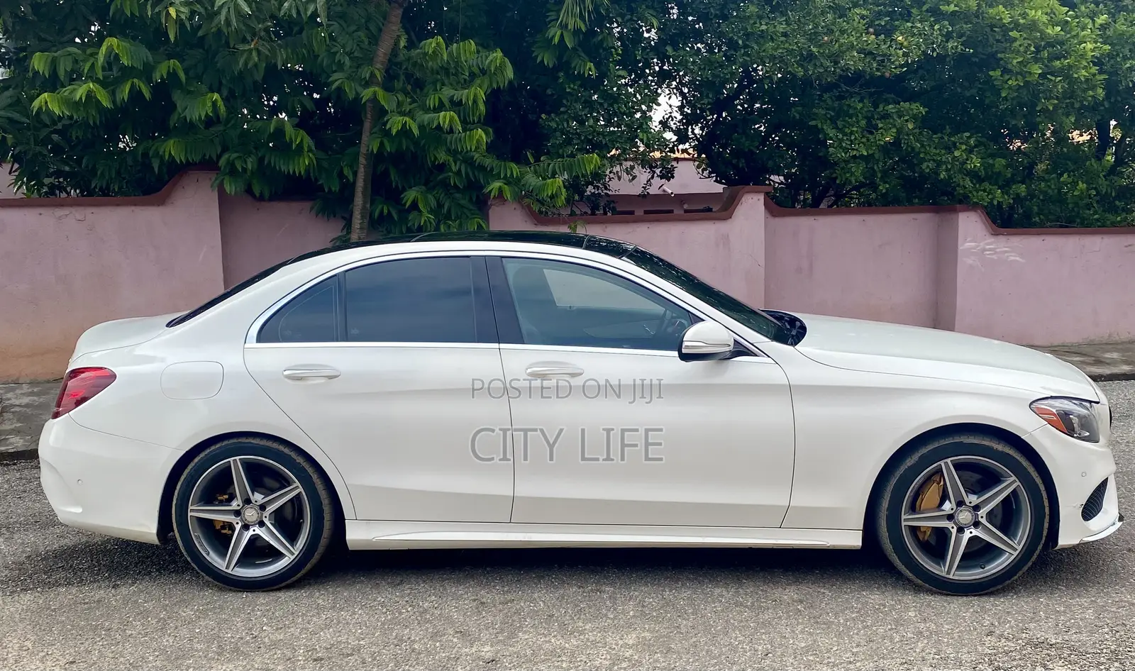 Mercedes-Benz C300 Base AWD 4Matic Sedan (2.0L 4cyl 7A) 2015 White