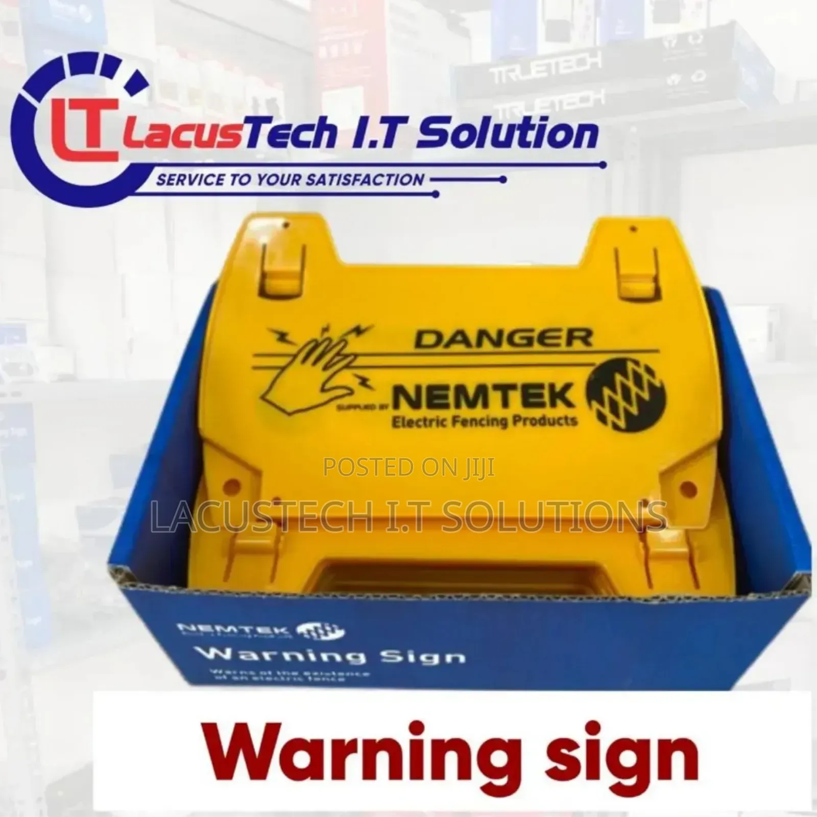 Nemtek Warning Sign