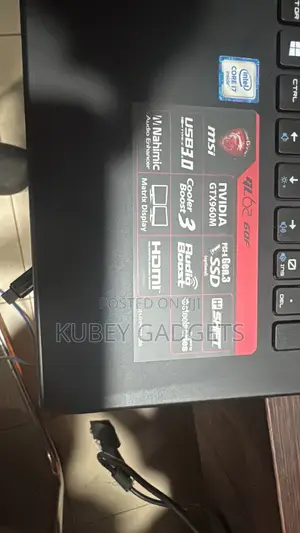 Laptop MSI 12GB Intel Core i7 HDD+SSD 1T
