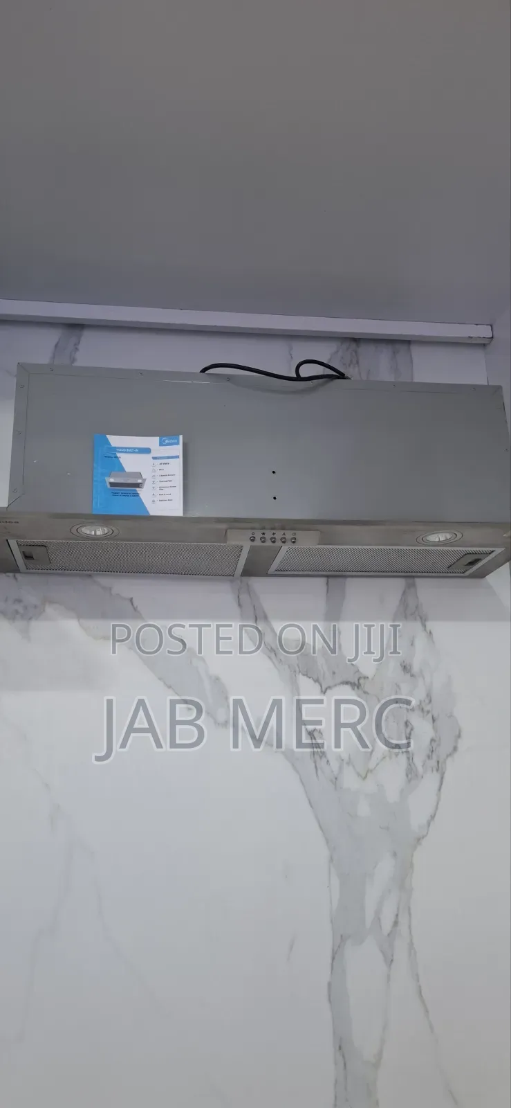 Midea 90cm Hood Built in Extractor Integrated Filters