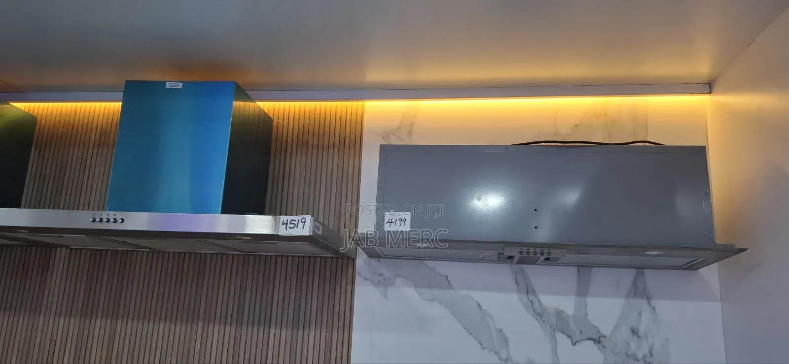 Midea 90cm Hood Built in Extractor Integrated Filters