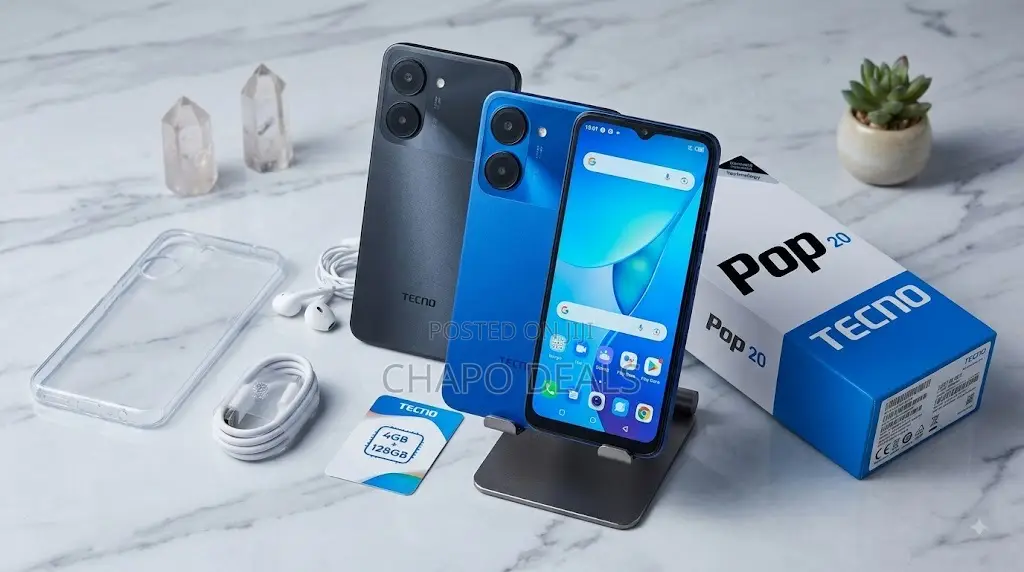 New Tecno Pop 20 64 GB Blue